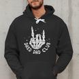Vintage Dead Dad Club Matching 2 Sides Fathers Day Men Hoodie