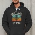 Vintage Disc Golf Dad Best Dad By Par Disk Golf Men Hoodie