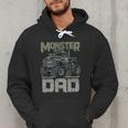 Vintage Monster Truck Lover DAD Family Matching Birthday Men Hoodie