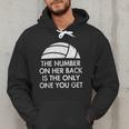 Volleyball Dad MoM Daughter Back Number Men Hoodie Volleyball Dad MoM Daughter Back Number Men Hoodie