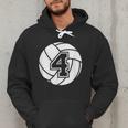 Volleyball Player 4 Volleyball Mom Dad Jersey Number 4 Men Hoodie
