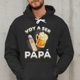Voy Hacer Papa Ser Papa Voy A Ser Papa Dad To Be In Spanish Men Hoodie