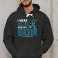I Wear Blue For My Son Autism Awareness Mom Dad Parents Men Hoodie I Wear Blue For My Son Autism Awareness Mom Dad Parents Men Hoodie