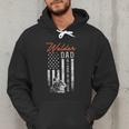 Welder Dad Like A Normal Dad Only Cooler USA Flag Welding Men Hoodie