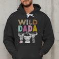 Wild Dada Zoo Theme Birthday Safari Jungle Matching Party Men Hoodie Wild Dada Zoo Theme Birthday Safari Jungle Matching Party Men Hoodie