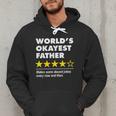 Worlds Okayest Father Dad Joke Review For Fathers Day Men Hoodie