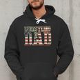 Wrestling Dad American Flag Matching For Dads Of Wrestlers Men Hoodie