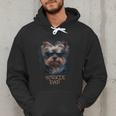 Yorkie Dad Cute Cool Dog In Sunglasses C Men Hoodie