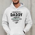 2nd Baby Announcement For Dad Promoted To Daddy Again 2026 Men Hoodie