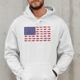 American Flag Fishing-Shirt Men Kids Bass Fish Dad Patriotic Men Hoodie