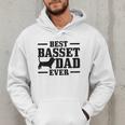Basset Dad Dog Papa Basset Hound Men Men Hoodie