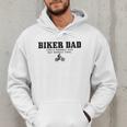 Biker Dad Mountain Bike MTB Father's Day Cyclist Men Hoodie