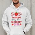 Dad Of The Berry First Birthday Girl Sweet Strawberry Men Hoodie