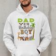 Dad Of The Birthday Boy Wild Zoo Theme Safari Party Men Hoodie
