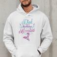 Dad Of The Birthday Mermaid Birthday Party Mermaid Dad Men Hoodie
