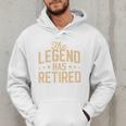 Dad Grandpa Retirement The Legend Has Retired 2026 Men Men Hoodie