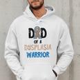Dad Of A Hip Dysplasia Warrior Beige Blue Hip Dysplasia Men Hoodie Dad Of A Hip Dysplasia Warrior Beige Blue Hip Dysplasia Men Hoodie