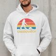 Dad Lawn Mowing Grassquatch Bigfoot Mower Garden Men Hoodie