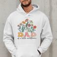 Dad Of The Little Wildflower Birthday Party Baby Shower Men Hoodie