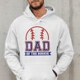 Dad Of Rookie 1st Birthday Baseball Theme Matching Party Men Hoodie Dad Of Rookie 1st Birthday Baseball Theme Matching Party Men Hoodie