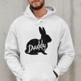 Daddy Bunny Rabbit Father Dad Easter Men Hoodie