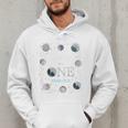 Daddy Houston We Have One Year Old Space Theme 1st Birthday Men Hoodie