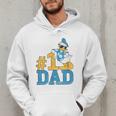 Disney Donald Duck Number One Dad Sunglasses Father's Day Men Hoodie