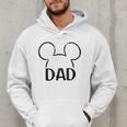 Disney Mickey And Friends Dad Mickey Ears Outline Logo Men Hoodie