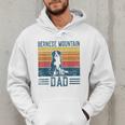 Dog Berner Dad Vintage Bernese Mountain Dad Men Hoodie