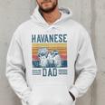 Dog Havanese Dad Vintage Havanese Dad Men Hoodie