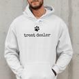 Dog Treat Dealer Vintage Pet Print Dog Dad Mom Men Hoodie