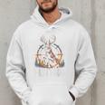 Fast Food Deer Hunting Hunter Dad Tail Buck Men Hoodie