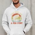 Fishing Even Jesus Had Fish Story Bass Dad Christian Men Hoodie