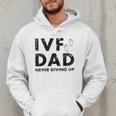 IVF Dad Retrieval Day Infertility Transfer Father Men Hoodie