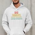 I Just Keep Getting Better Dad Grandpa Great Grandpa Vintage Men Hoodie