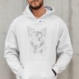 Long Haired Chihuahua Dog For Men Women Dog Mom Dad Men Hoodie