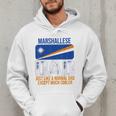 Marshallese Dad Marshall Islands Flag For Father's Day Men Hoodie