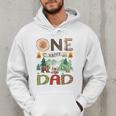One Happy Dad Camper 1st Birthday Boy Camping Bear Men Hoodie One Happy Dad Camper 1st Birthday Boy Camping Bear Men Hoodie