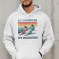 Got Passed By My Daughter Skiing Dad Men Hoodie