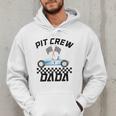 Race Car Racing Family Dada Pit Crew Birthday Party Men Hoodie