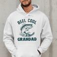 Reel Cool Grandad Fishing Grandpa Vintage Style Men Hoodie Reel Cool Grandad Fishing Grandpa Vintage Style Men Hoodie