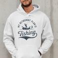 My Retirement Plan Is Fishing Fishermen Dad Grandpa Men Hoodie