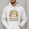 I Only Smoke The Good Stuff BBQ Barbeque Chef Dad Men Hoodie