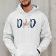 Unicorn Dad Birthday Shirt Matching Family Party Tee T-Shirt Men Hoodie