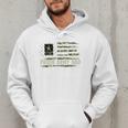Vintage Proud Army Dad Camo American Flag Veteran Men Hoodie