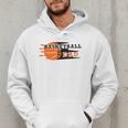 Vintage Proud Basketball Dad Fathers Day Basketball Player Men Hoodie