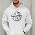 Warning Father Daughter Trip In Progress Trip With Dad Men Hoodie