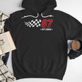 67 Pit Crew Six Seven Racing Birthday Race Car For Dad Mom Men Hoodie
