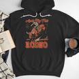 Ain't My First Rodeo Bull Riding Cowboy Dad Rider Boy Men Men Hoodie