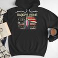 American Flag Trump 2024 Daddy's Home We The People Men Hoodie
